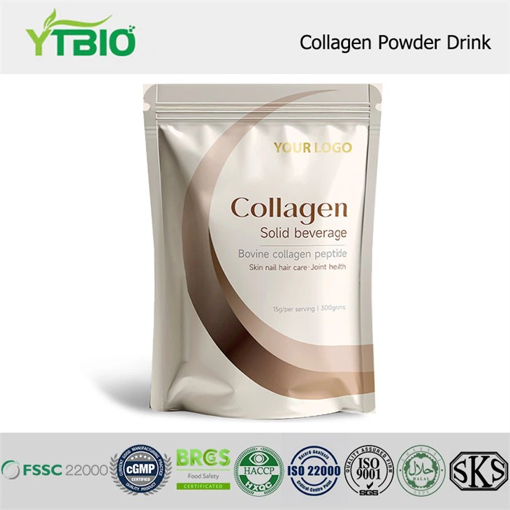 Bebida de colágeno en polvo