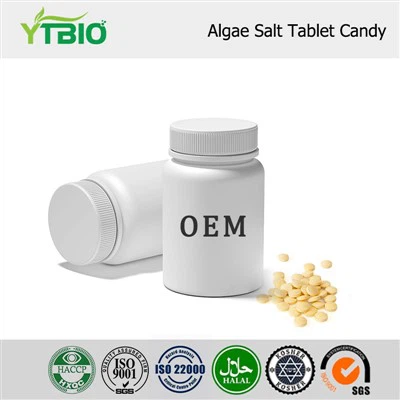 Tabletas de sal de algas dulces