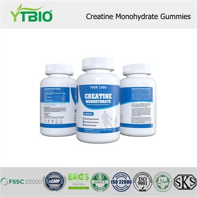 Gomitas de monohidrato de creatina