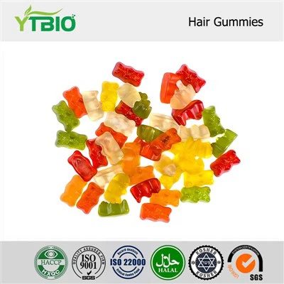 Gomitas de osito para el cuidado del cabello