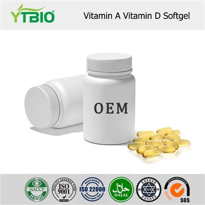 Cápsula blanda de vitamina A y vitamina D
